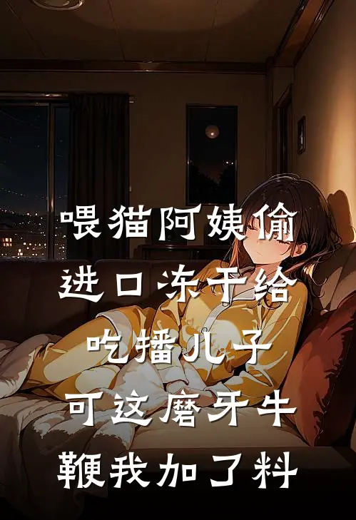 喂猫阿姨偷进口冻干给吃播儿子，可这磨牙牛鞭我加了料